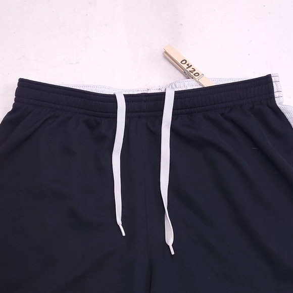 Nike Drawstring Athletic Running Shorts Womens Size Small Black White - Picture 1 of 8